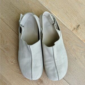 ZARA Suede flat shoe